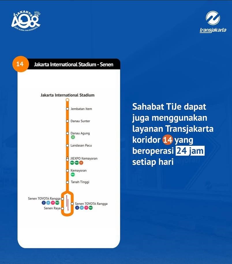 Ragam Pilihan Transportasi Publik Menuju Jakarta Fair Kemayoran