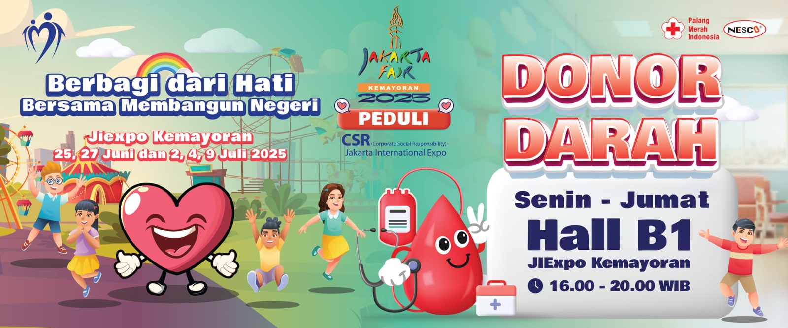 Ayo Ikuti Program Donor Darah di Jakarta Fair 2025