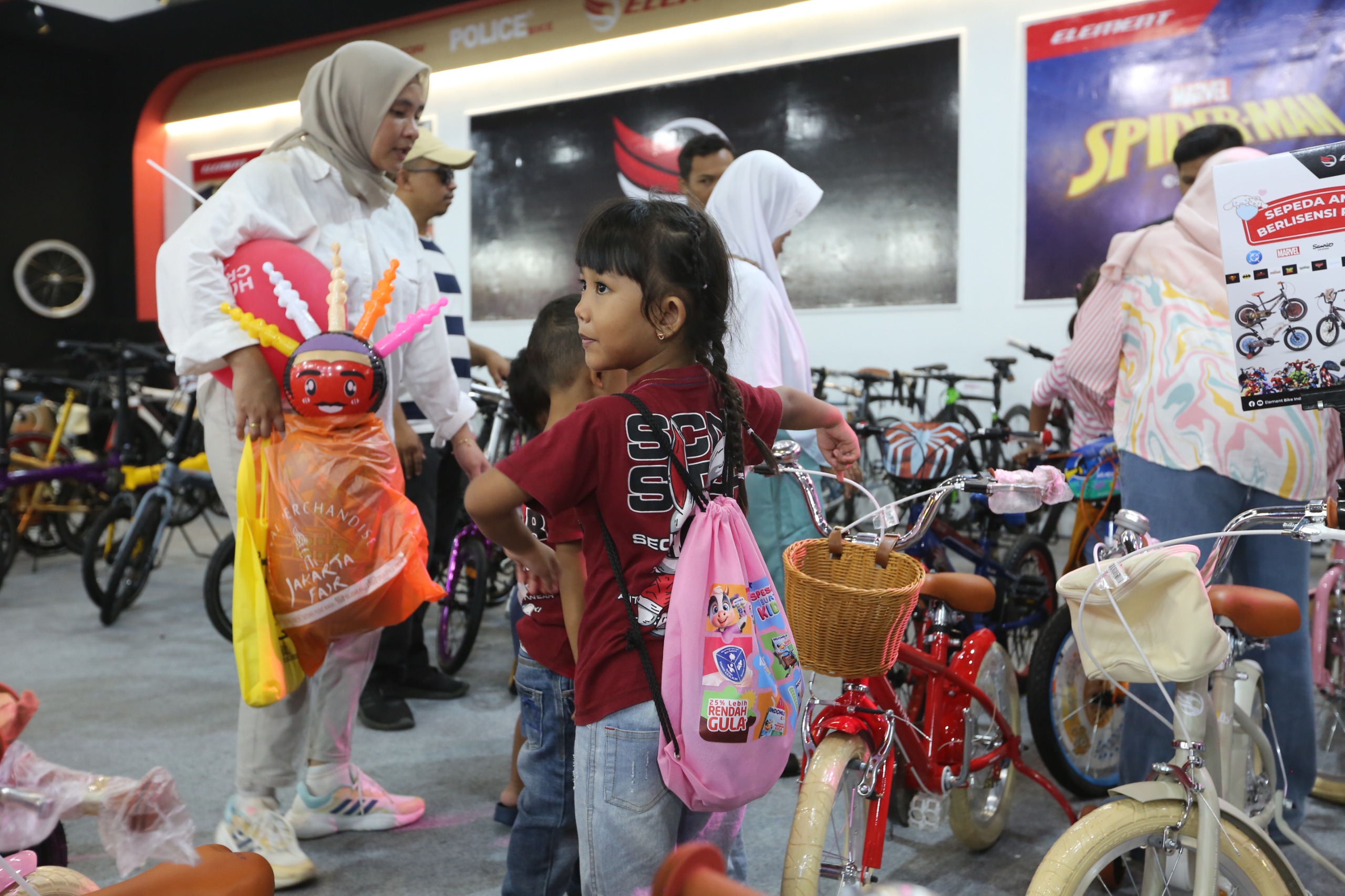 Big Sale Sepeda Anak di Pekan Terakhir Jakarta Fair 2025