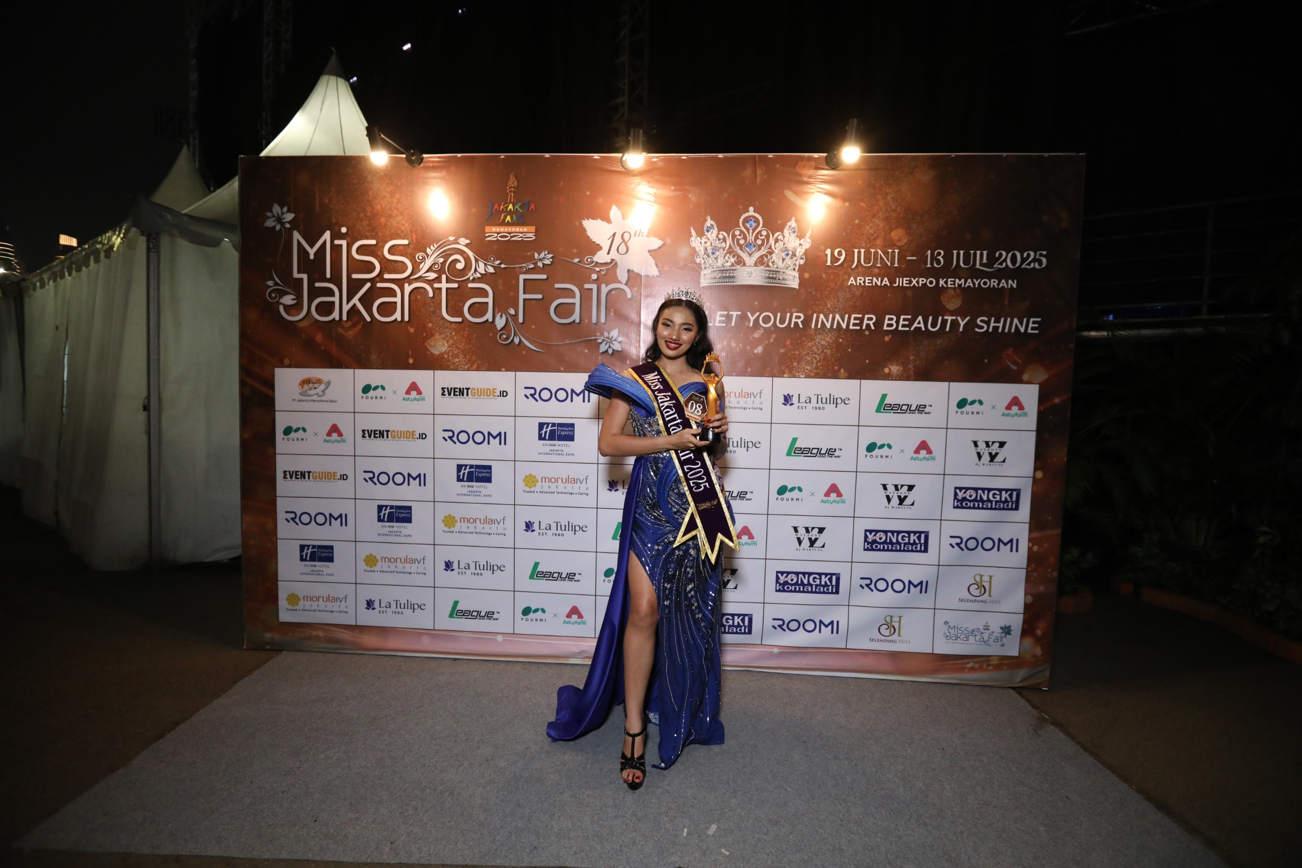 Inilah Profil Nathasya Rizka Sakila, Peraih Gelar Miss Jakarta Fair 2025