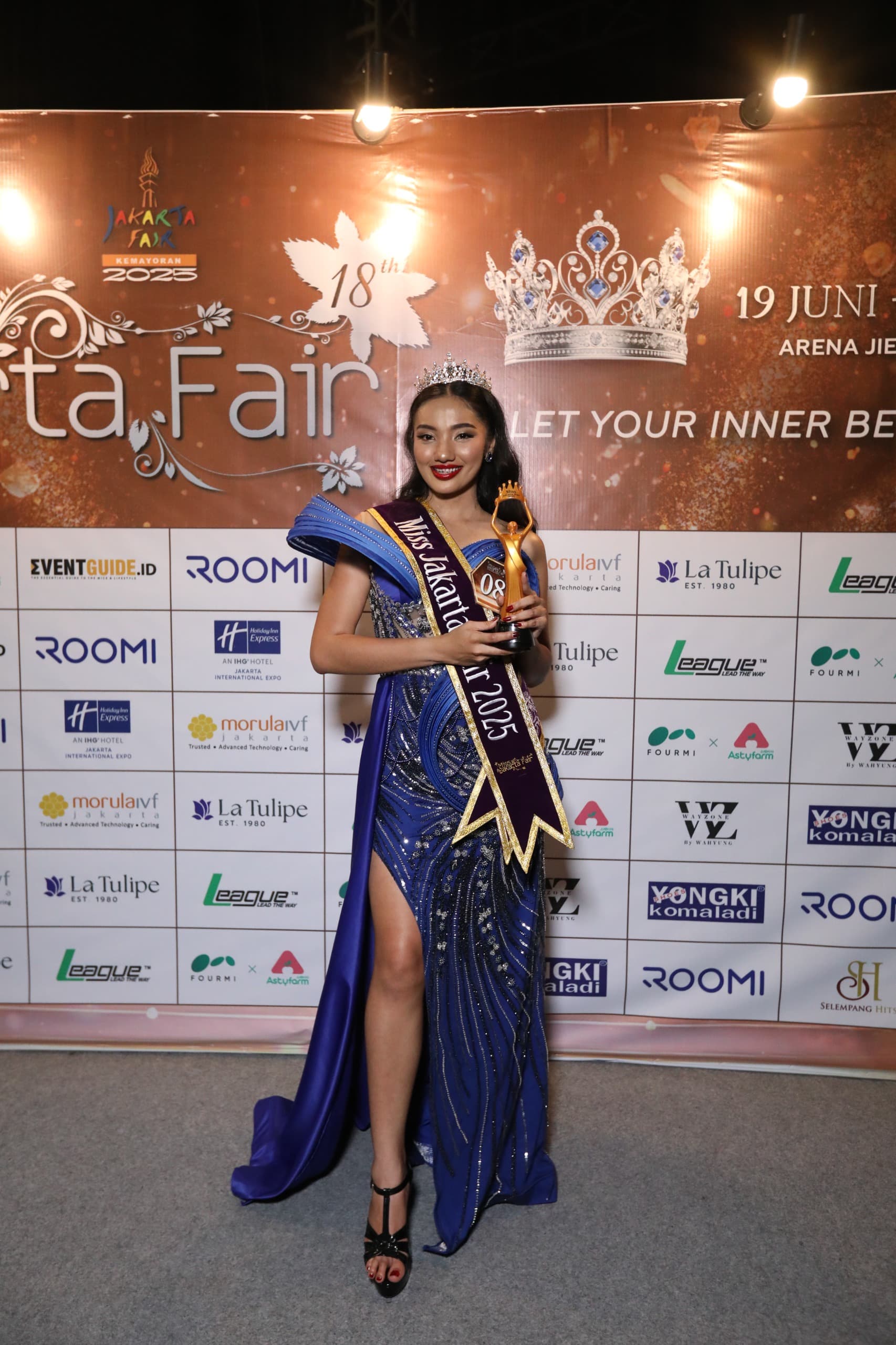 Inilah Juara Miss Jakarta Fair 2025