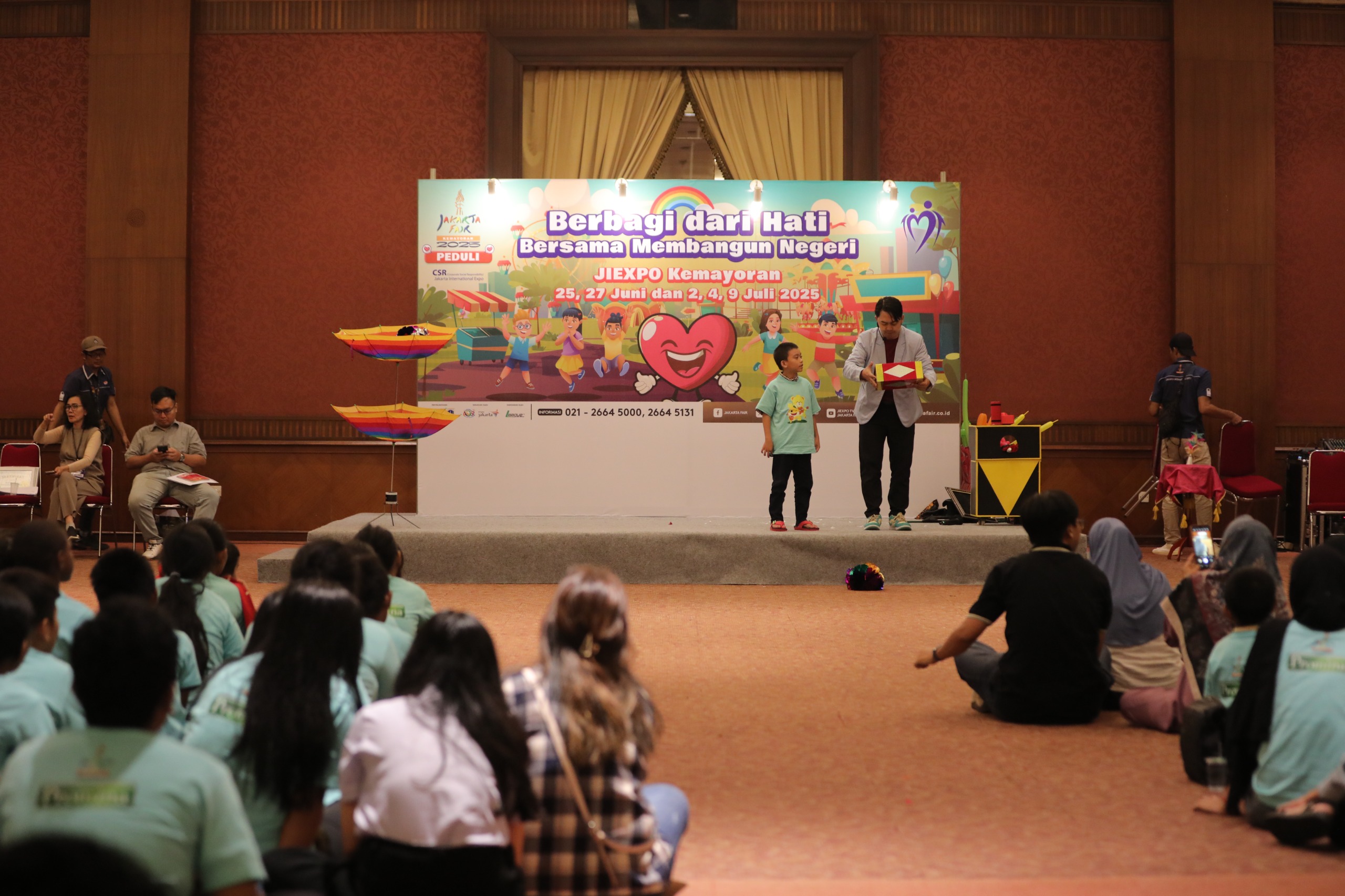 Jakarta Fair Berbagi dari Hati Bersama 1.500 Anak-anak Panti Asuhan