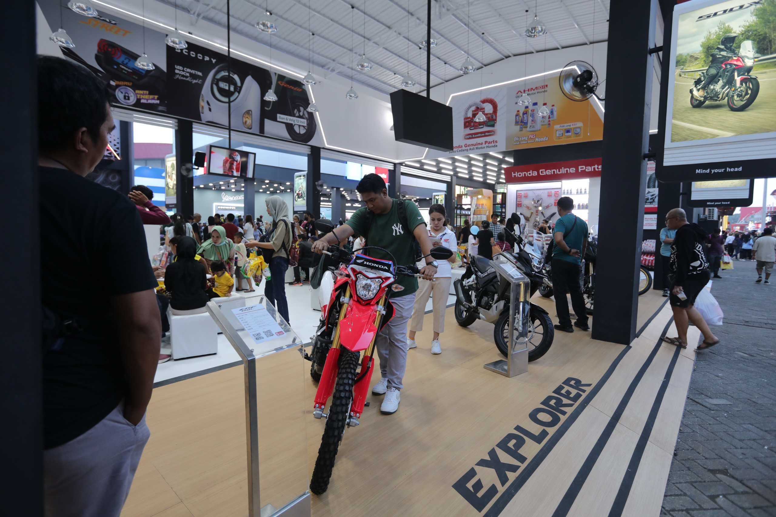 Beragam Motor Baru Melantai di Jakarta Fair 2025
