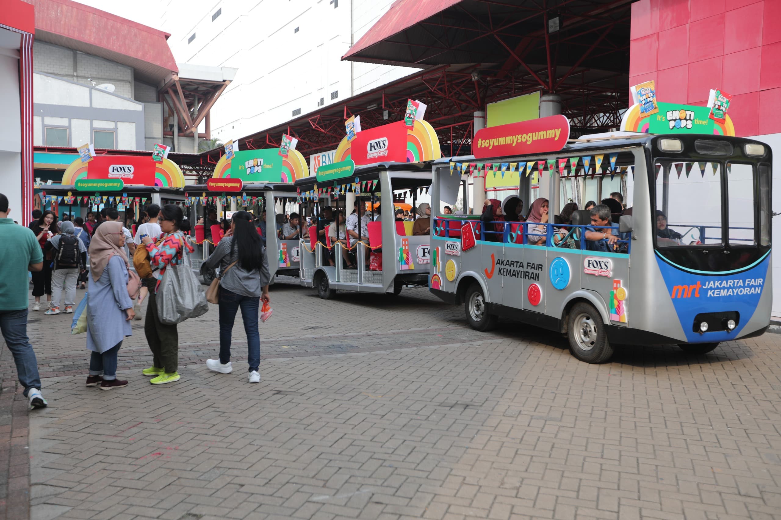 Anti Capek, Naik Wara Wiri Keliling Jakarta Fair Cuma 15 Ribu