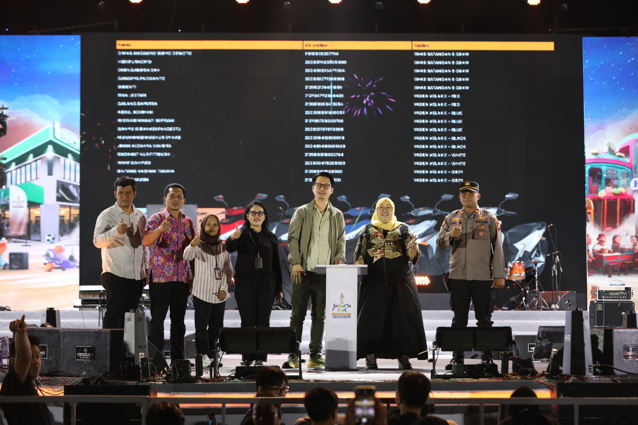 Warga Jawa Tengah dan Lampung Menang Undian Grand Prize I Jakarta Fair 2025